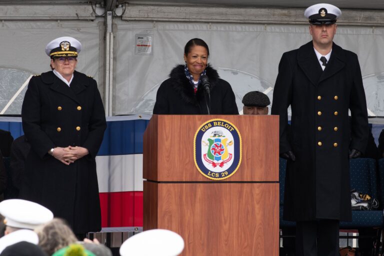 First Black Woman Major General Honored As Sponsor For US Combat Ship