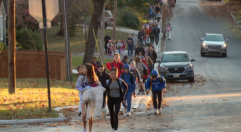 Ruby Bridges Makes A Trip To Kansas, Students Honor Her By Walking To School