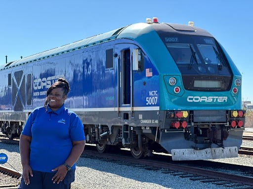 Crystal Trent: San Diego’s First African American Woman Locomotive Engineer