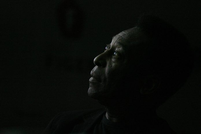 Brazilian Soccer Legend Pele Portrait
