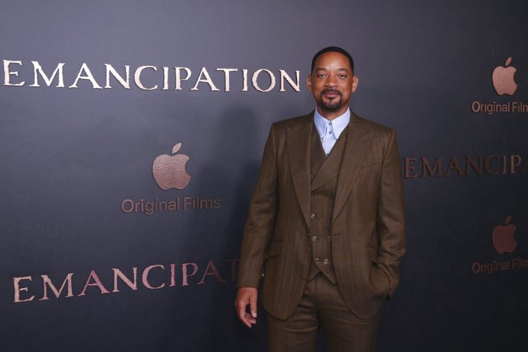 Will Smith’s ‘Emancipation’ role taught him lesson post-slap