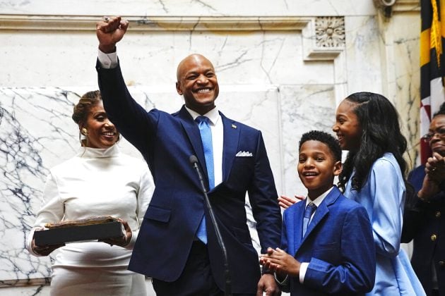 Wes Moore Sworn In As Maryland’s First Black Governor - The San Diego ...