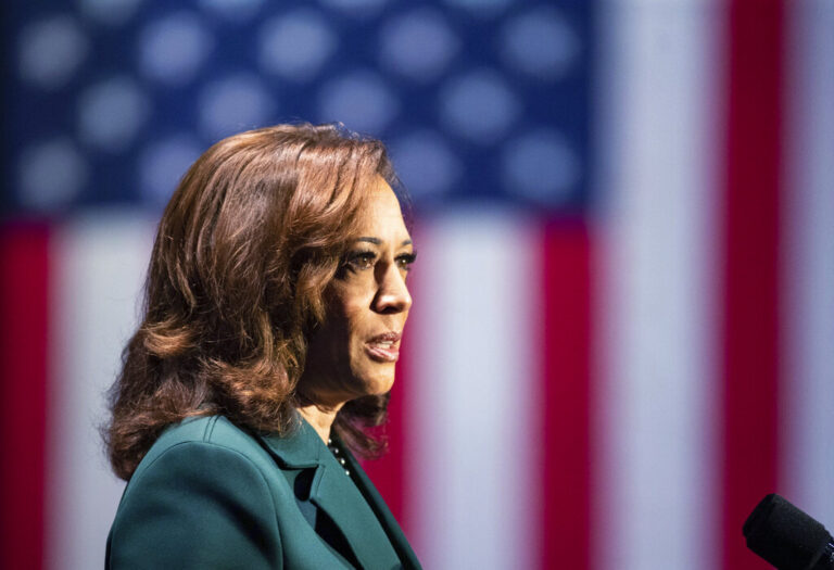 Harris Rallies Against GOP Push to Roll back Abortion Rights