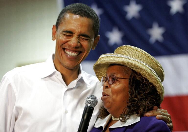 Obama Praises Woman Behind ‘Fired Up’ Chant as She Retires