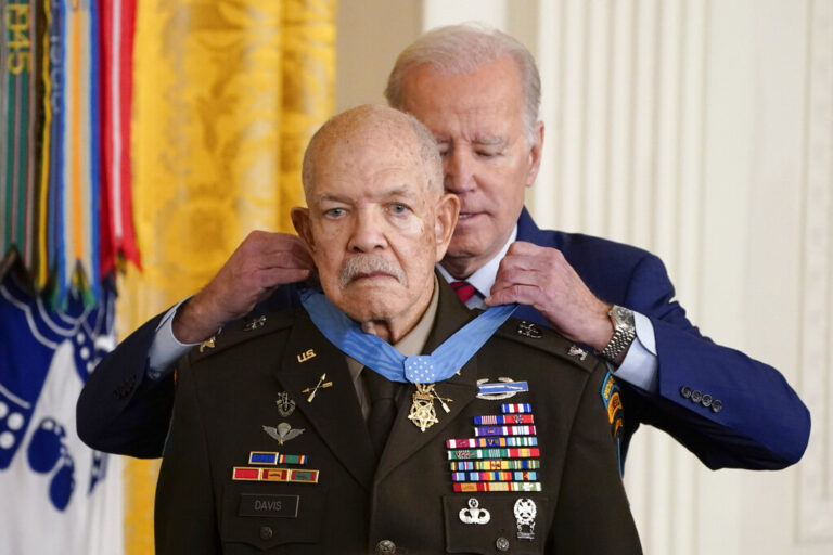 Black Vietnam Vet Finally Awarded Medal of Honor for Bravery