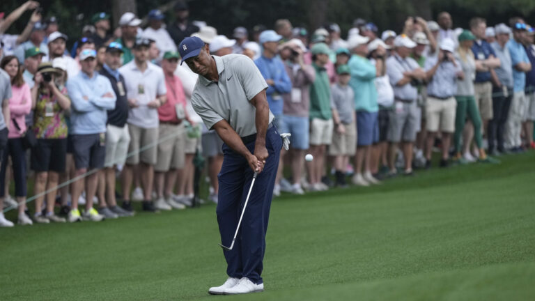 Woods and His Limp Back at Masters, but for How Much Longer?