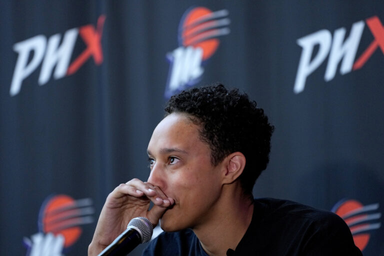 Brittney Griner gets Emotional Discussing Russian Detainment