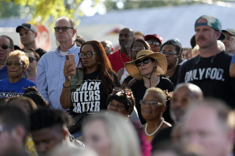 Florida Gov. Ron DeSantis Booed at Vigil as Hundreds Mourn More Racist Killings