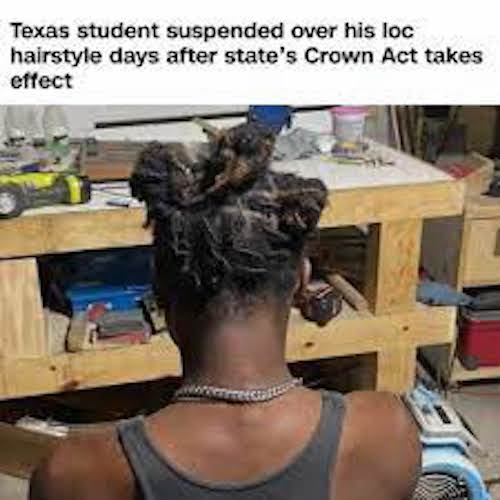 Black Student Faces Disciplinary Action Over Dreadlocks at Texas High School