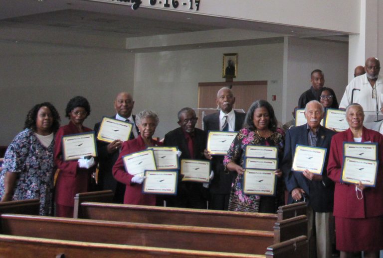 Mt. Zion Missionary Baptist Church Honors Vets