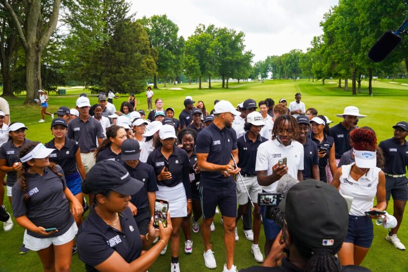 NBA star Steph Curry has game, and a huge stake in golf's future