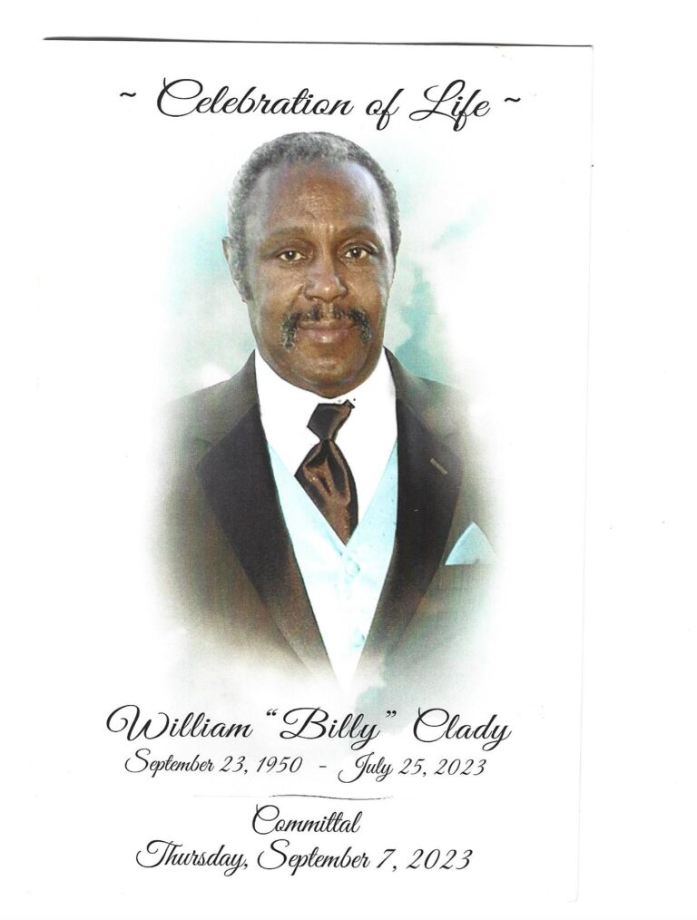 William “Billy” Clady