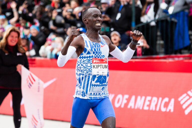 Kelvin Kiptum Smashes Men’s Marathon World Record in Chicago